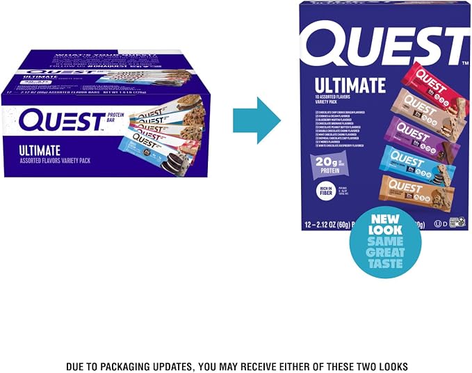 Quest Nutrition Ultimate Variety Pack Protein Bars