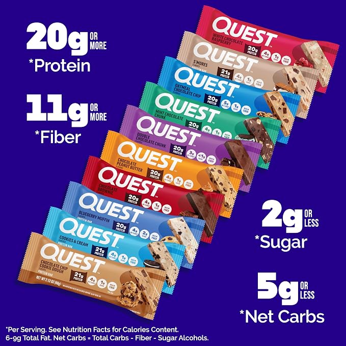 Quest Nutrition Ultimate Variety Pack Protein Bars
