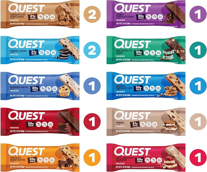 Quest Nutrition Ultimate Variety Pack Protein Bars