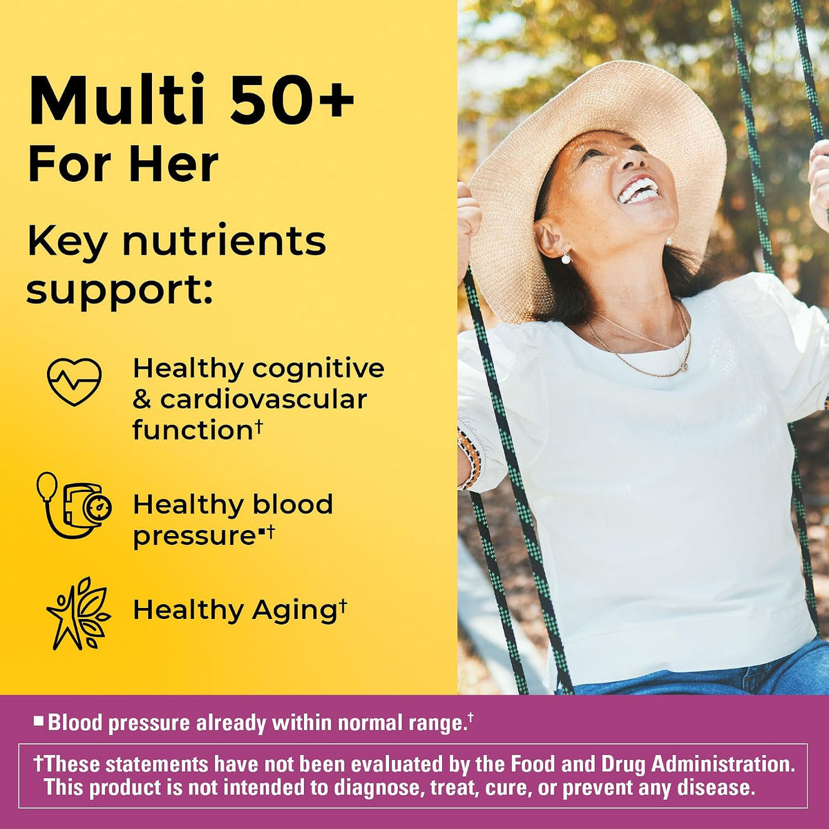 Nature Made Multivitamin for Women 50+