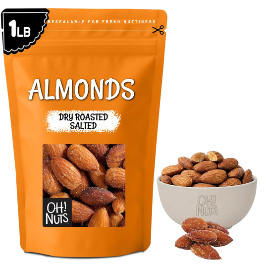 Oh! Nuts Dry Roasted Salted Almonds
