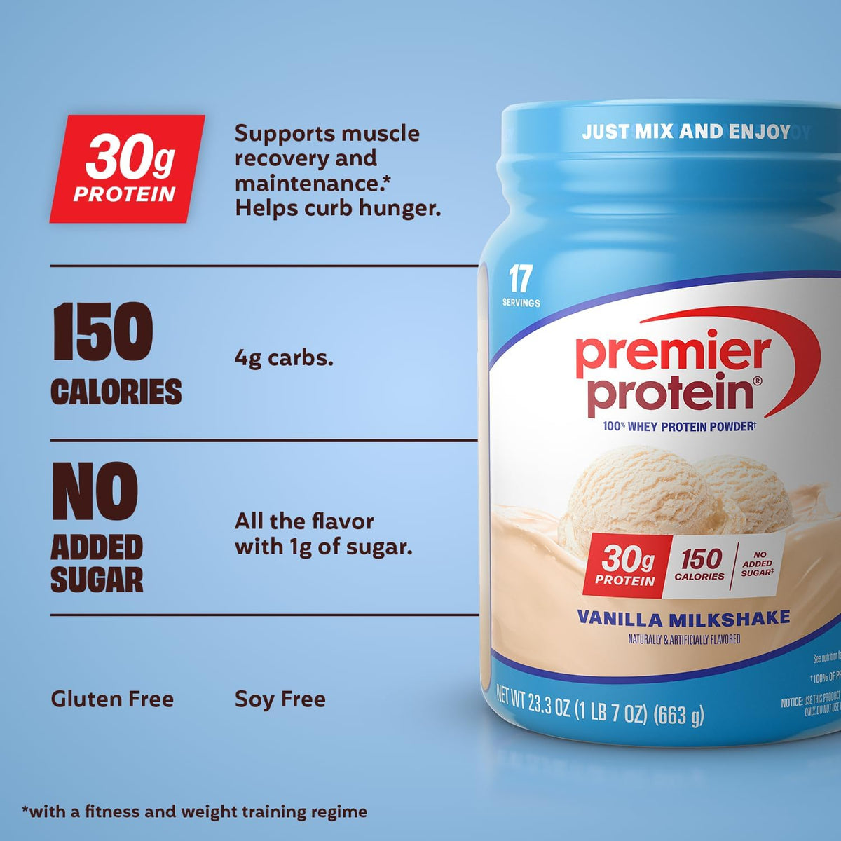 Premier Protein High Protein Powder Vanilla