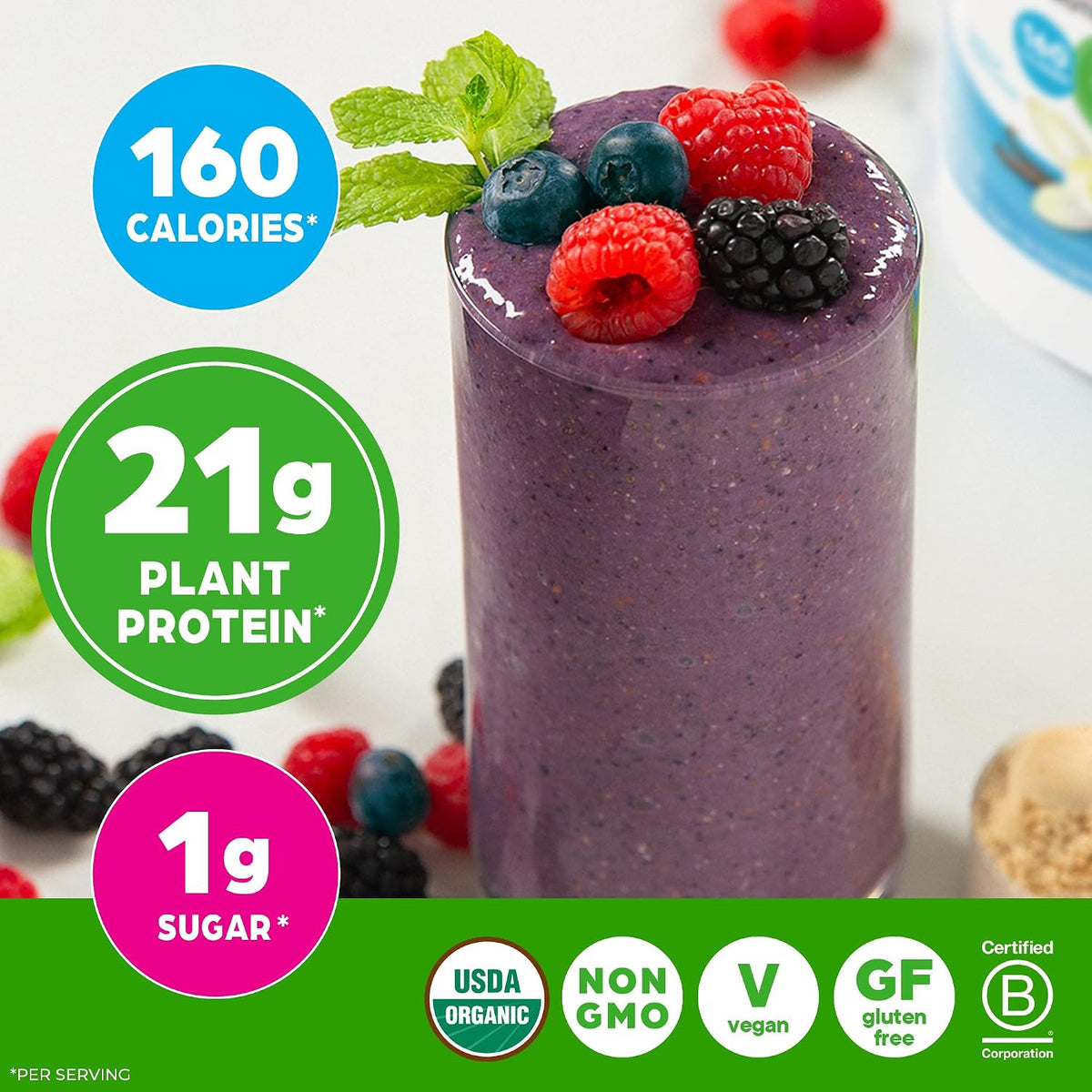 Orgain Organic Vegan Protein Powder Vanilla Bean