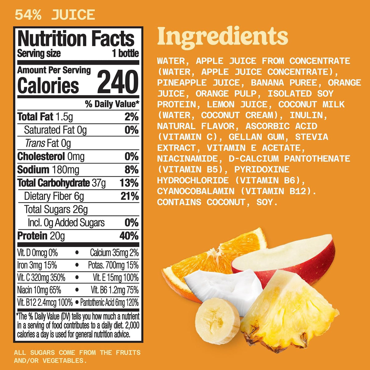 Naked Juice Protein Zone Smoothie